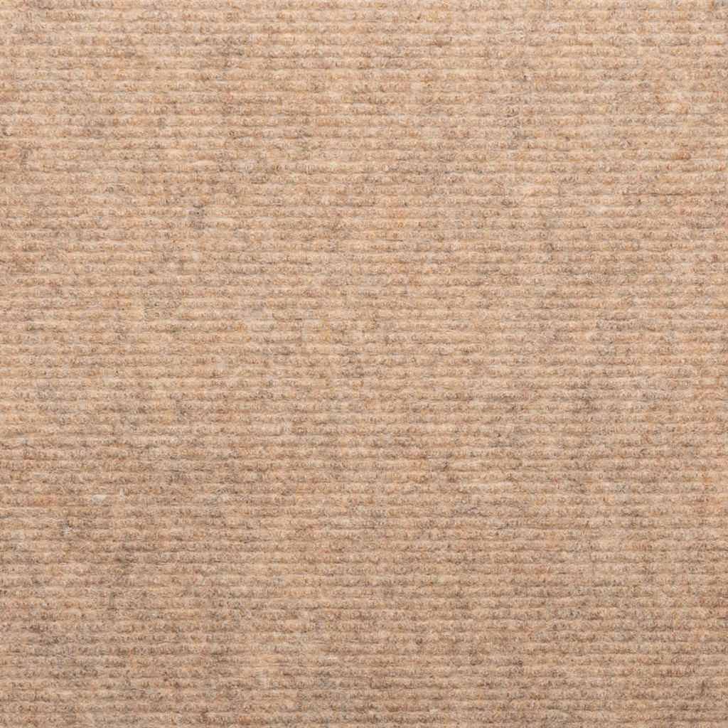 Stair Mats Self-Adhesive Needle Felt Fabric (95%Pes Beige 65 x 22.5 x 3.5 cm