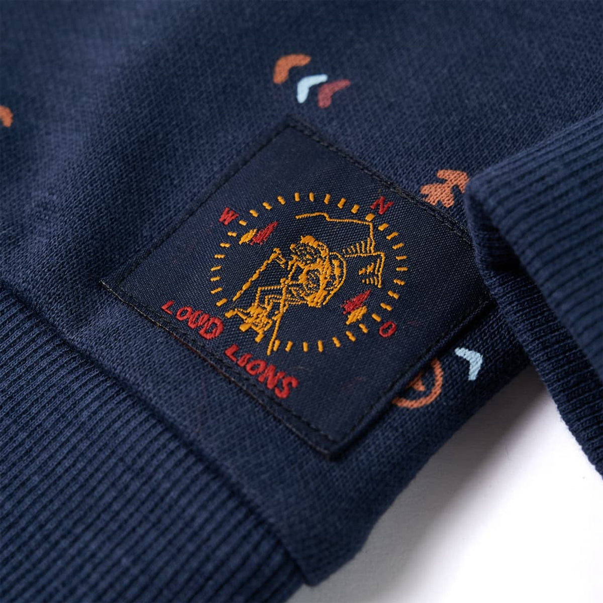 Sweatshirt Cotton Navy Melange 104 Kids Clothing Children's Top Kids Variant 3