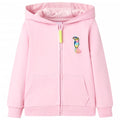 Sweatshirt Cotton Bright Pink 92 Kids Clothing Children's Top Kids Wear Zip 92