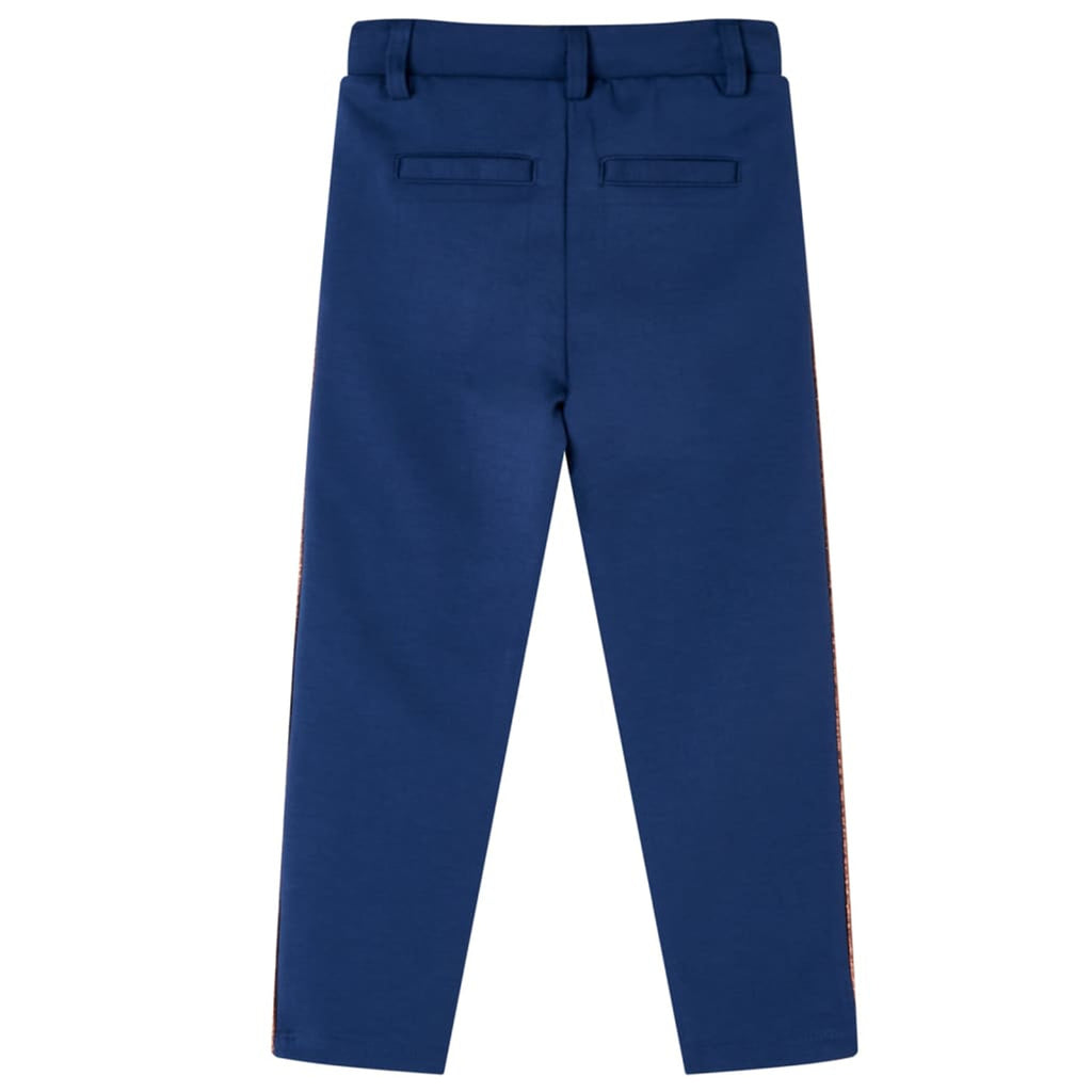 Kids' Bottoms Viscose Navy Blue 140 Kids' Bottom Kids'Pants Drawstring 140