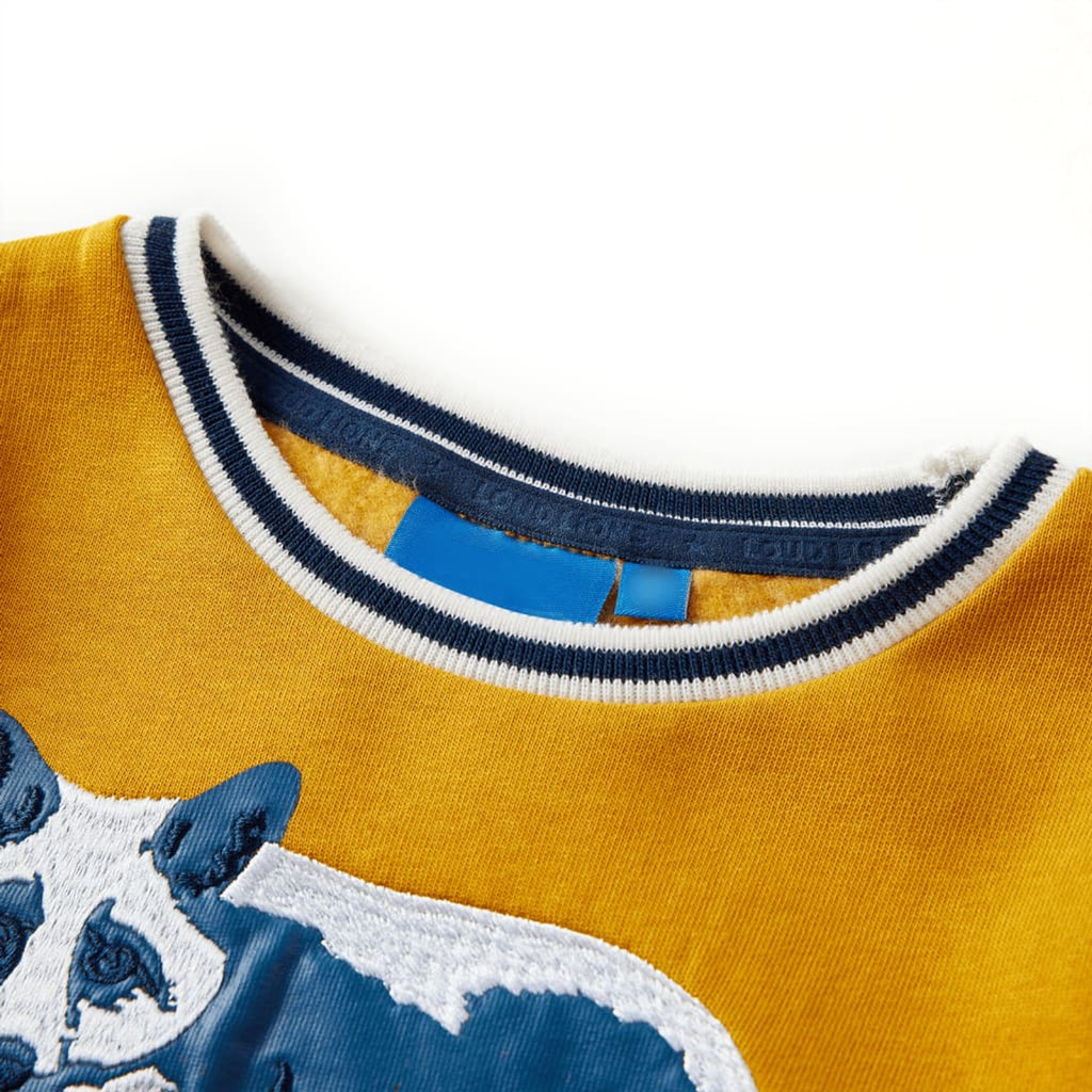 Sweatshirt Cotton Ochre 128 Kids Clothing Children's Top Kids Wear Kids' Tops