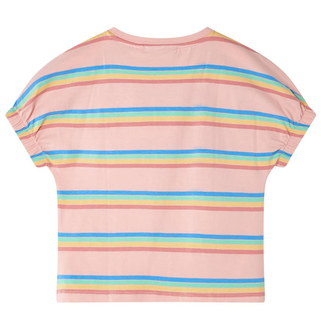 Kids T-Shirt Cotton Peach 140 Children's Top Kids Clothing Kids Wear Variant 2