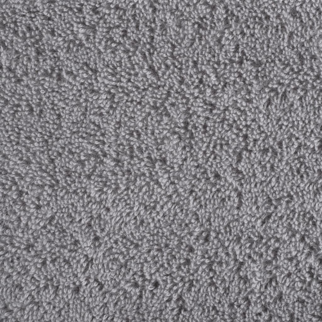 Towel Cotton Grey 30 x 30 cm Bathroom Bath Linen Home Towels 2 pcs Variant 2