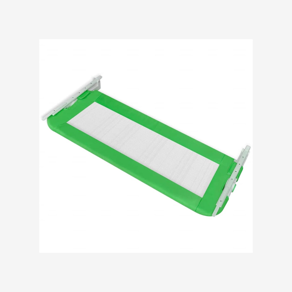 Toddler Safety Bed Rail Polyester Green 102 x 36.5 x 42 cm Child Bed Guard