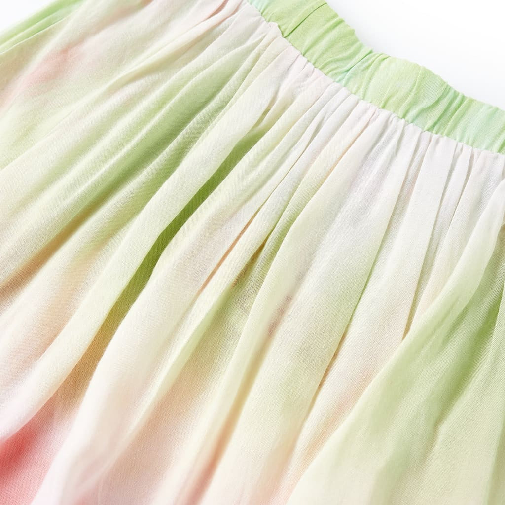 Kids'Pleated Skirt Light Rayon Light Pink 128 Kids' Bottoms Kids' Bottom 128