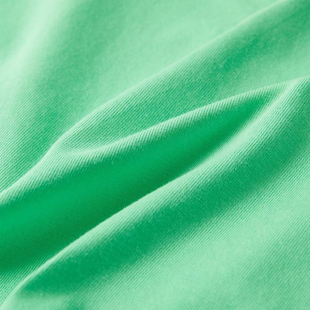 Kids T-Shirt Cotton Light Green 128 Children's Top Kids Clothing Variant 2