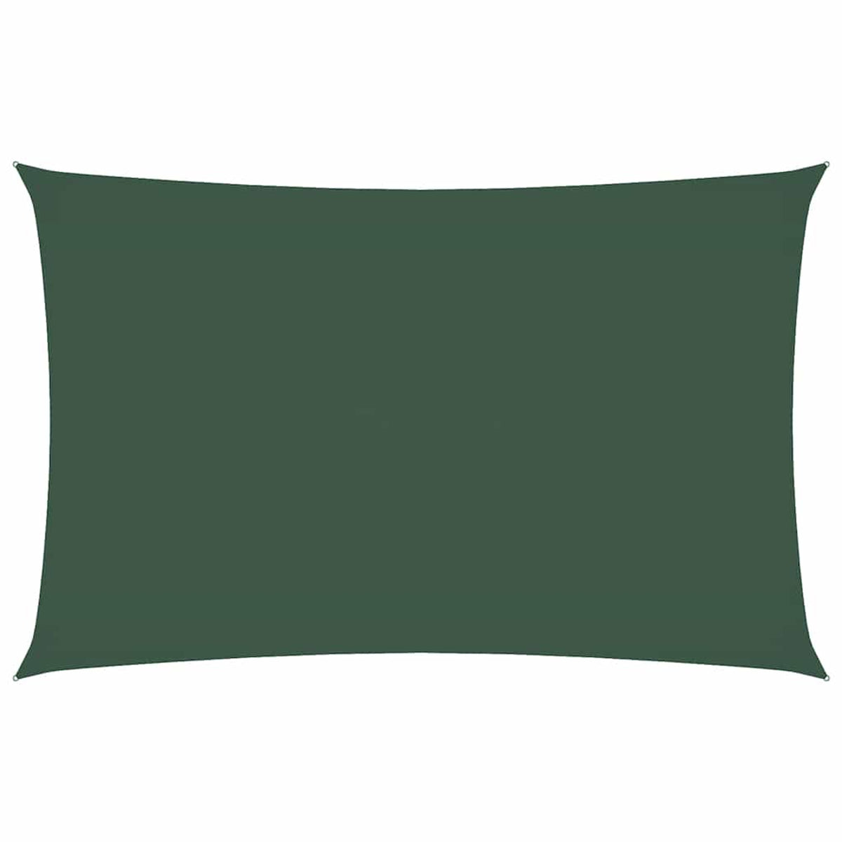 Sunshade Sail Oxford Fabric Dark Green Water Resistant UV Resistant 250 x 500