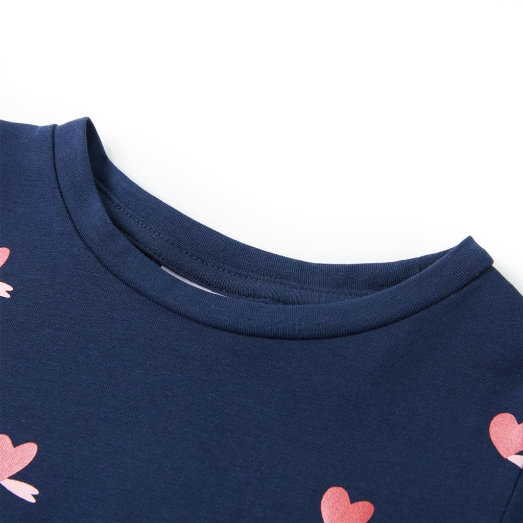 Kids T-Shirt Cotton Navy 104 Children's Top Kids Clothing Kids Wear Variant 2