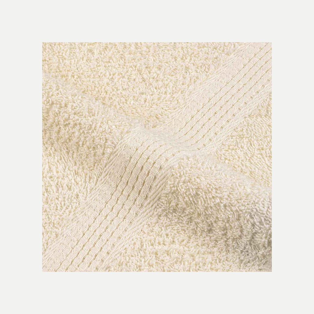 Towel Cotton Cream 30 x 30 cm Bathroom Bath Linen Home Towels 4 pcs Wash 30x30cm