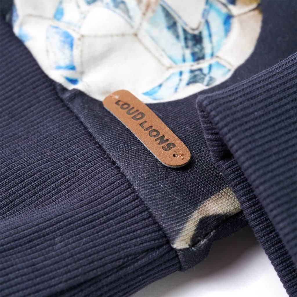 Sweatshirt Cotton Navy 116 Kids Clothing Children's Top Kids Wear Variant 2