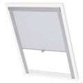Roller Blind Blackout Fabric White 60.3 x 118 cm Window Shade Window Covering