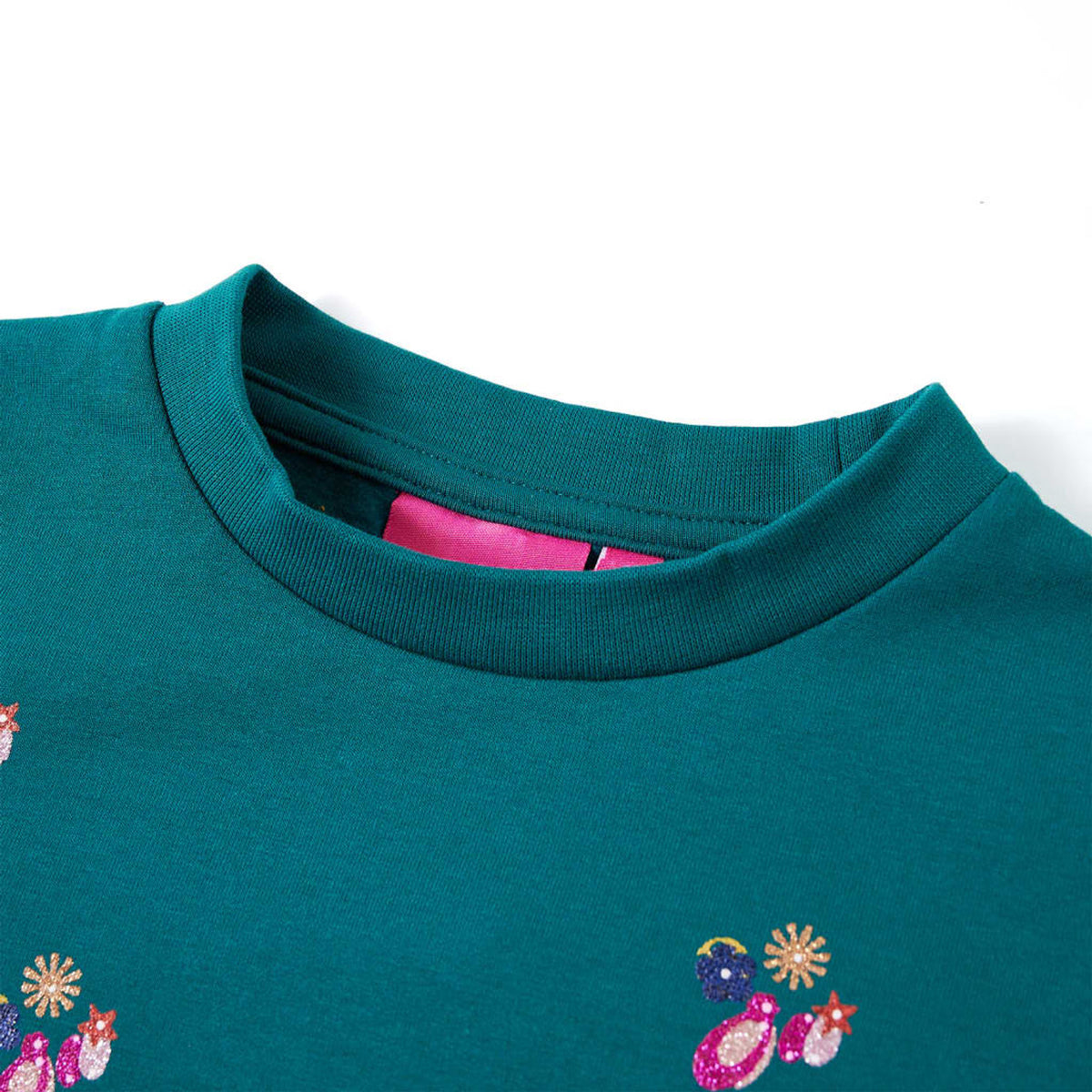 Sweatshirt Cotton Dark Green 116 Kids Clothing Children's Top Kids Variant 4