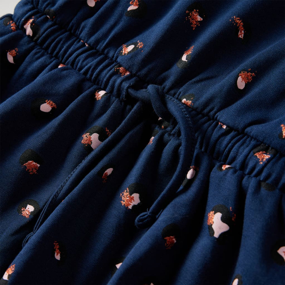 Dress Cotton Navy Blue 140 Kids' Dresses Kids' Dresse Kids'Dress Long 140