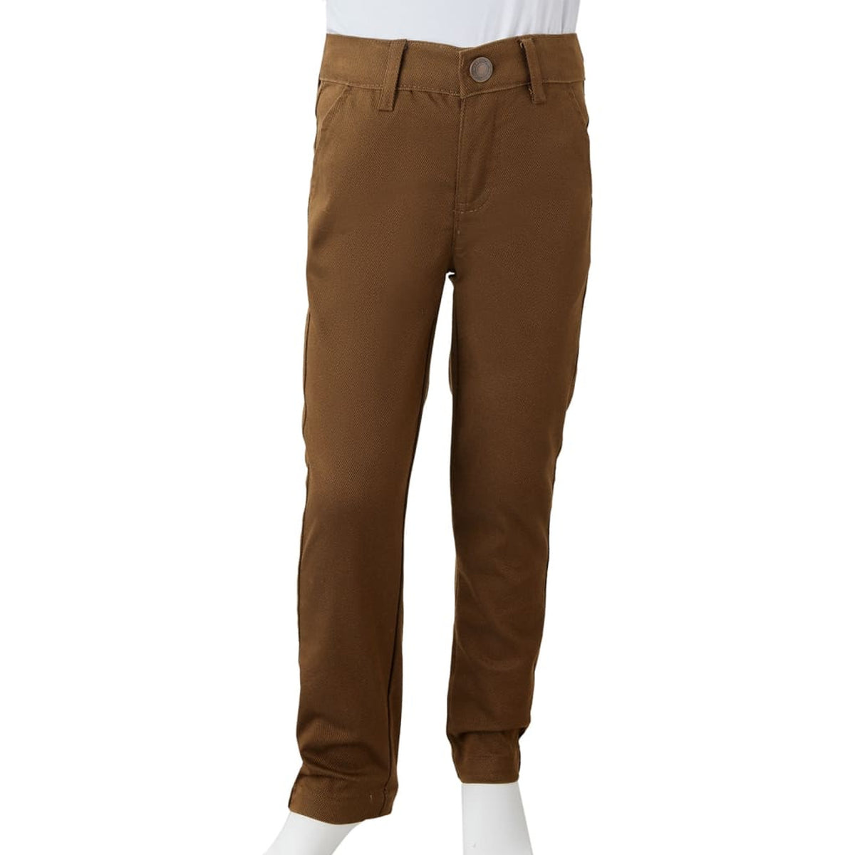 Kids'Pants Cognac Cotton 128 Kids' Bottoms Kids' Bottom 128 (suitable for 7-8