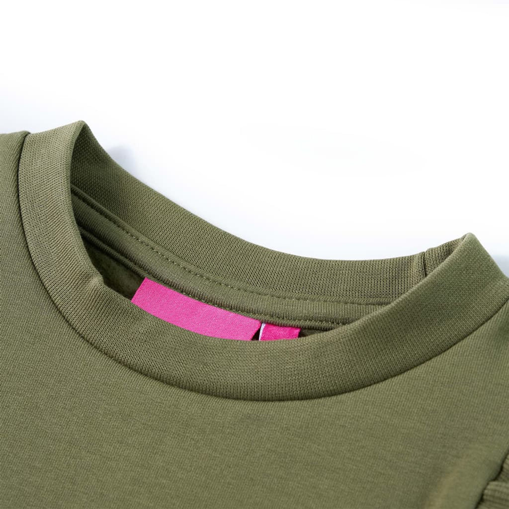 Sweatshirt Cotton Khaki 128 Kids Clothing Children's Top Kids Wear Variant 5