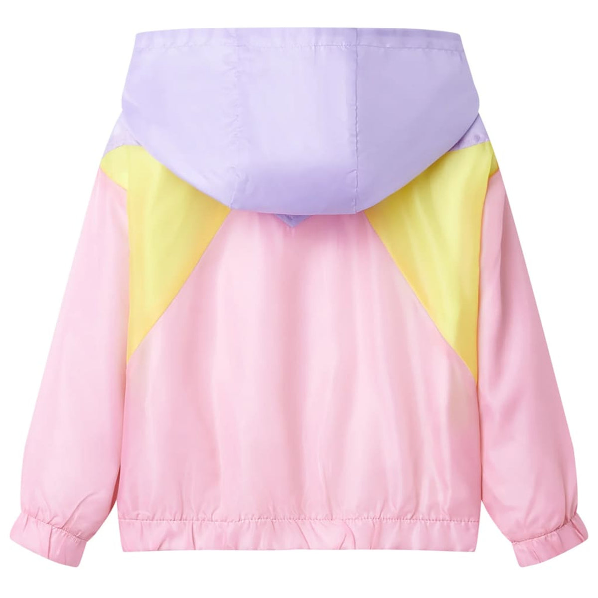 Kids'Hooded Jacket Polyester Light Pink 128 Kids' Outerwear Zip Multicolour