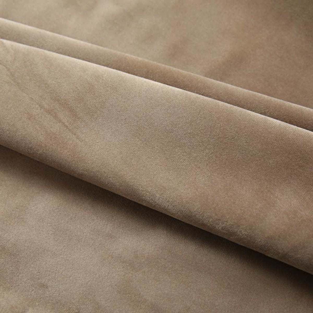 Blackout Curtain Velvet Beige 140 x 175 cm Window Dressing Home Variant 2