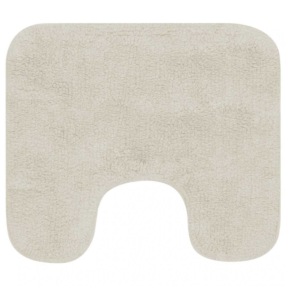 Bathroom Mat Cotton White 93 x 63 cm Floor Mat Home Non Slip Bath Mats & Rugs