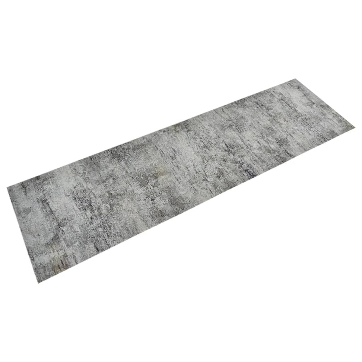 Rug Velvet (100% Polyamide) Grey 150 x 45 x 0.5 cm Floor Mat Home Variant 4