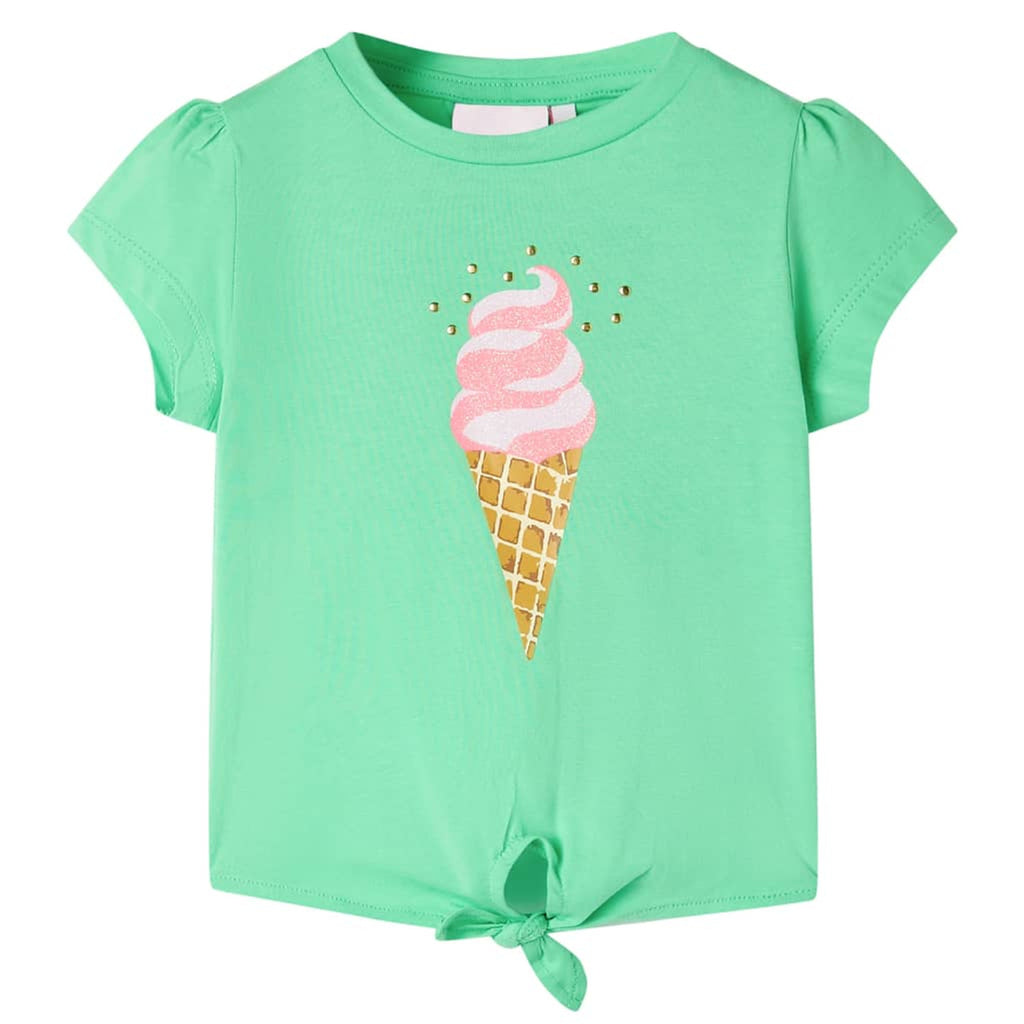 Kids T-Shirt Cotton Light Green 116 Children's Top Kids Clothing Variant 2