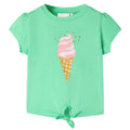 Kids T-Shirt Cotton Light Green 116 Children's Top Kids Clothing Variant 2