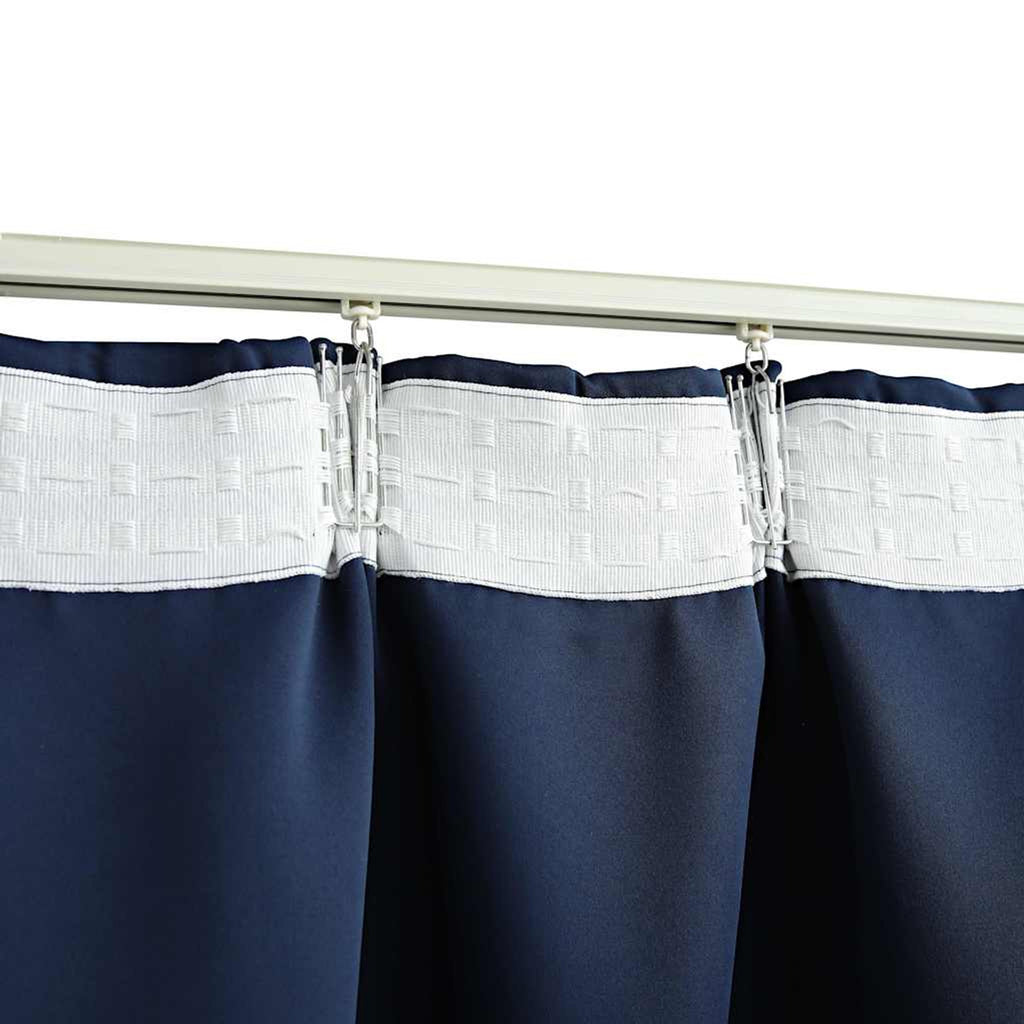 Blackout Curtain Polyester Blue 140 x 175 cm Window Dressing Home Variant 2