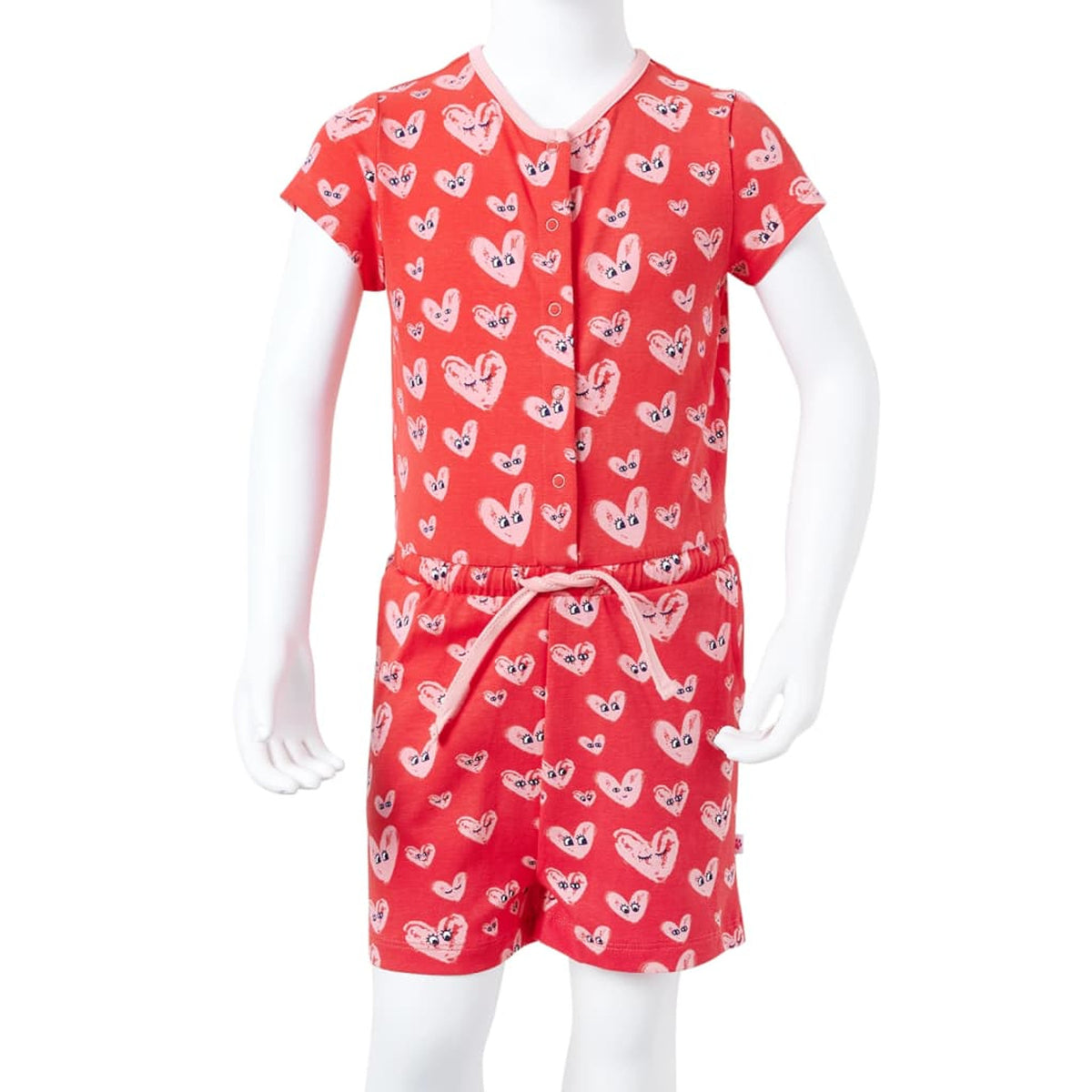 Kids' Clothing Cotton Red 116 Kids'Playsuit 116 (suitable for 5-6 years)