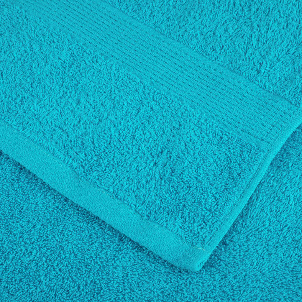 Towel Cotton Turquoise 30 x 30 cm Bathroom Bath Linen Home Towels 4 Variant 2