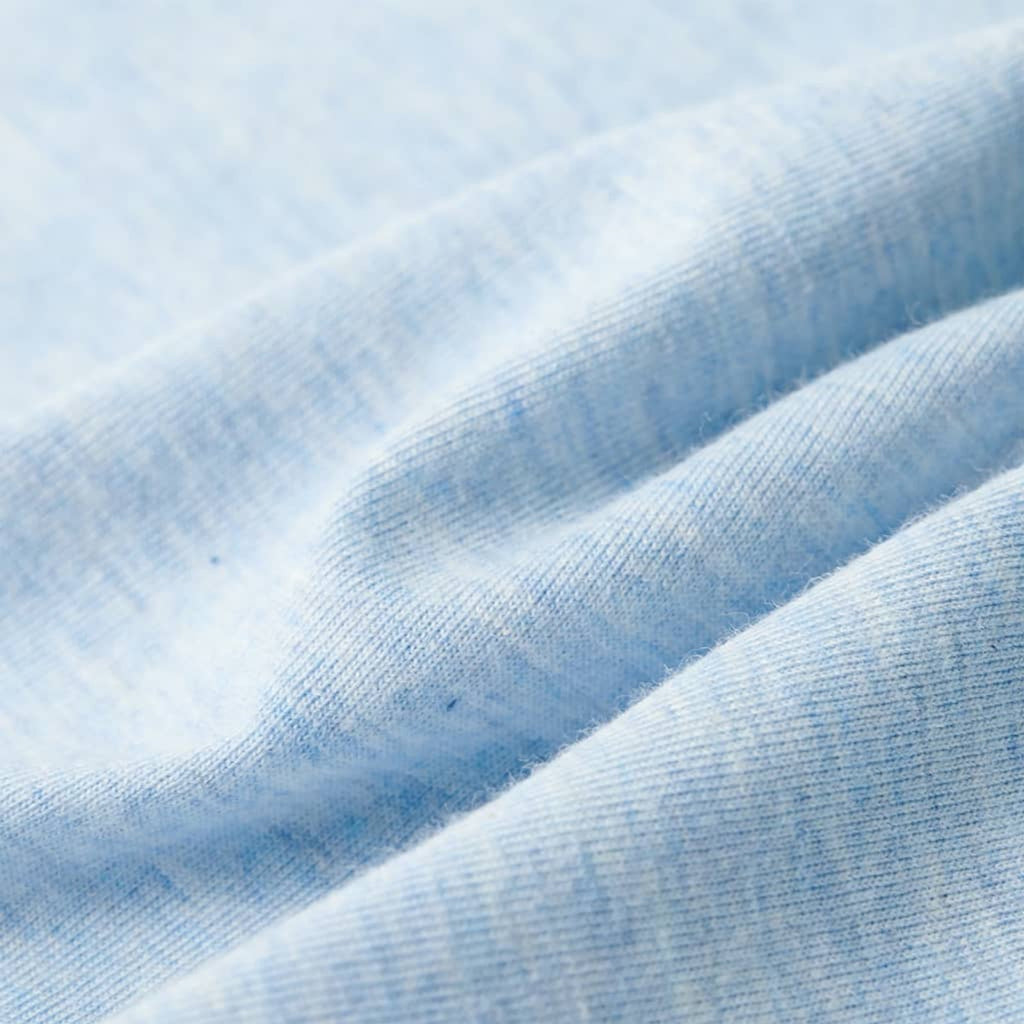 Kids'Tank Top Soft Melange Cotton Soft Blue Melange 104 Kids Clothing Kids'