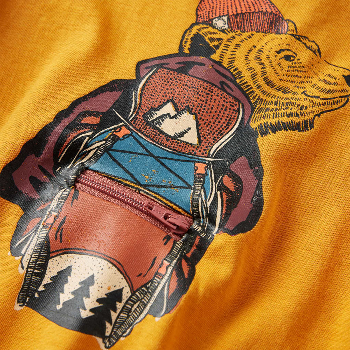Kids T-Shirt Cotton Ochre 104 Children's Top Kids Clothing Kids Wear Variant 2