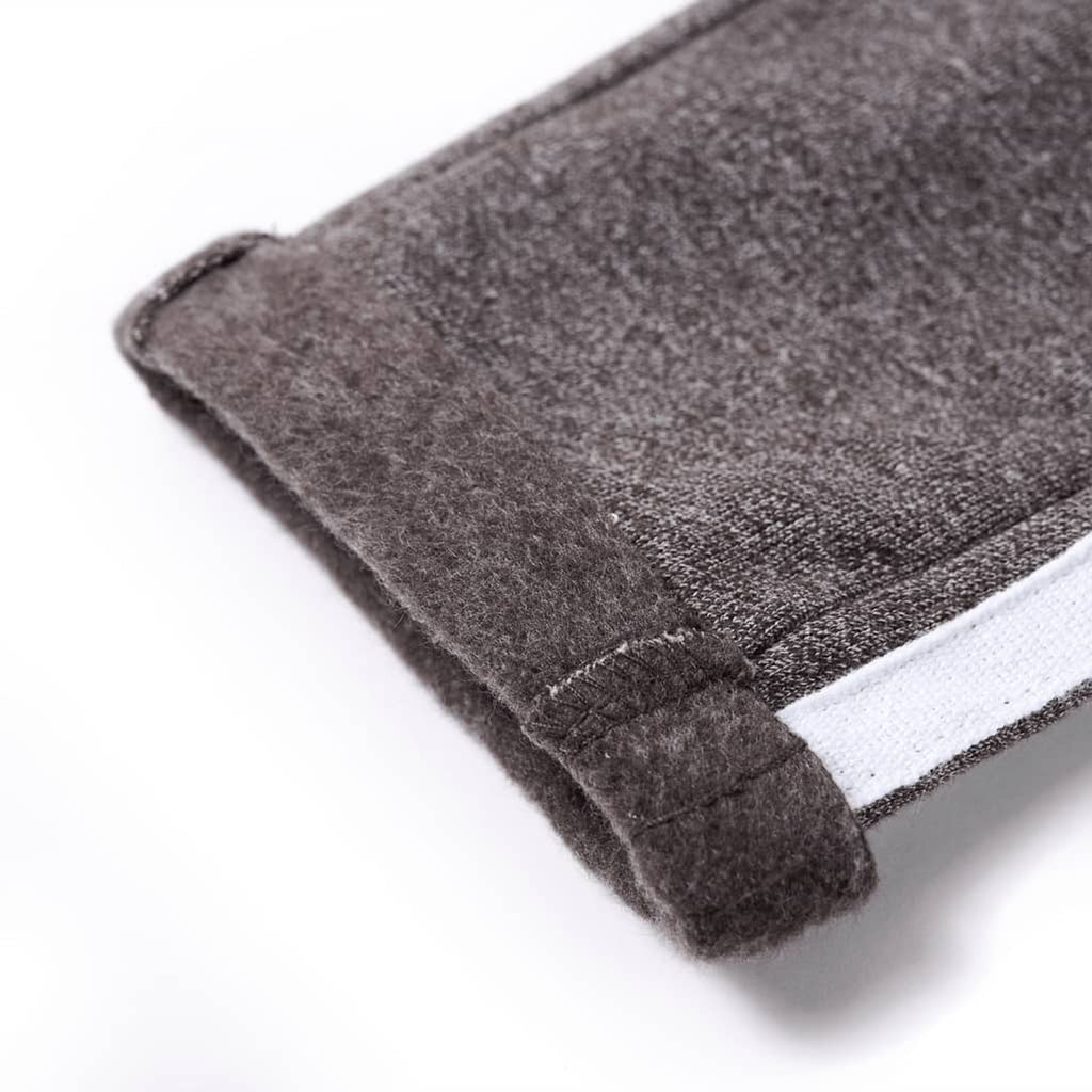 Kids'Sweatpants Dark Melange Cotton Dark Grey Melange 116 Kids' Bottoms 116