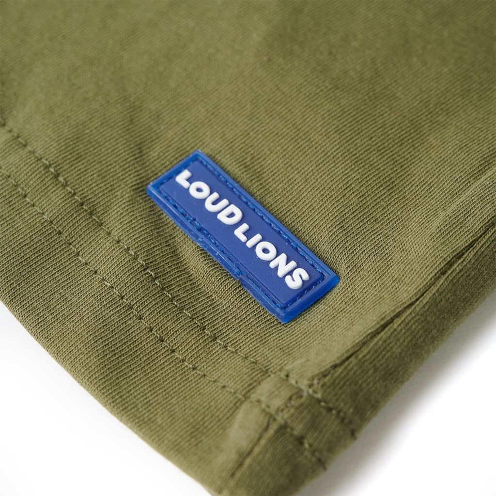 Kids T-Shirt Cotton Khaki 104 Children's Top Kids Clothing Kids Wear Variant 3