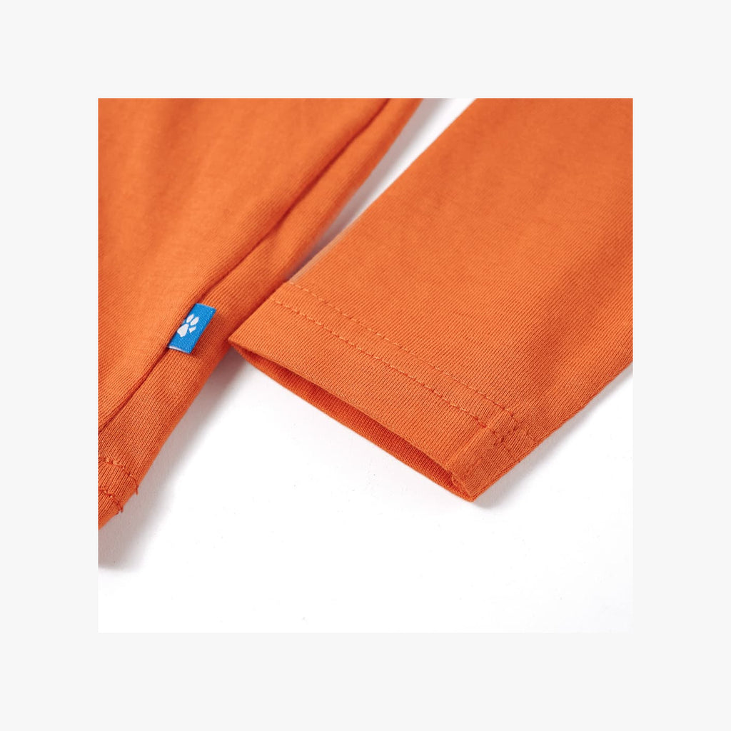Kids T-Shirt Cotton Dark Orange 92 Children's Top Kids Clothing Kids Variant 3