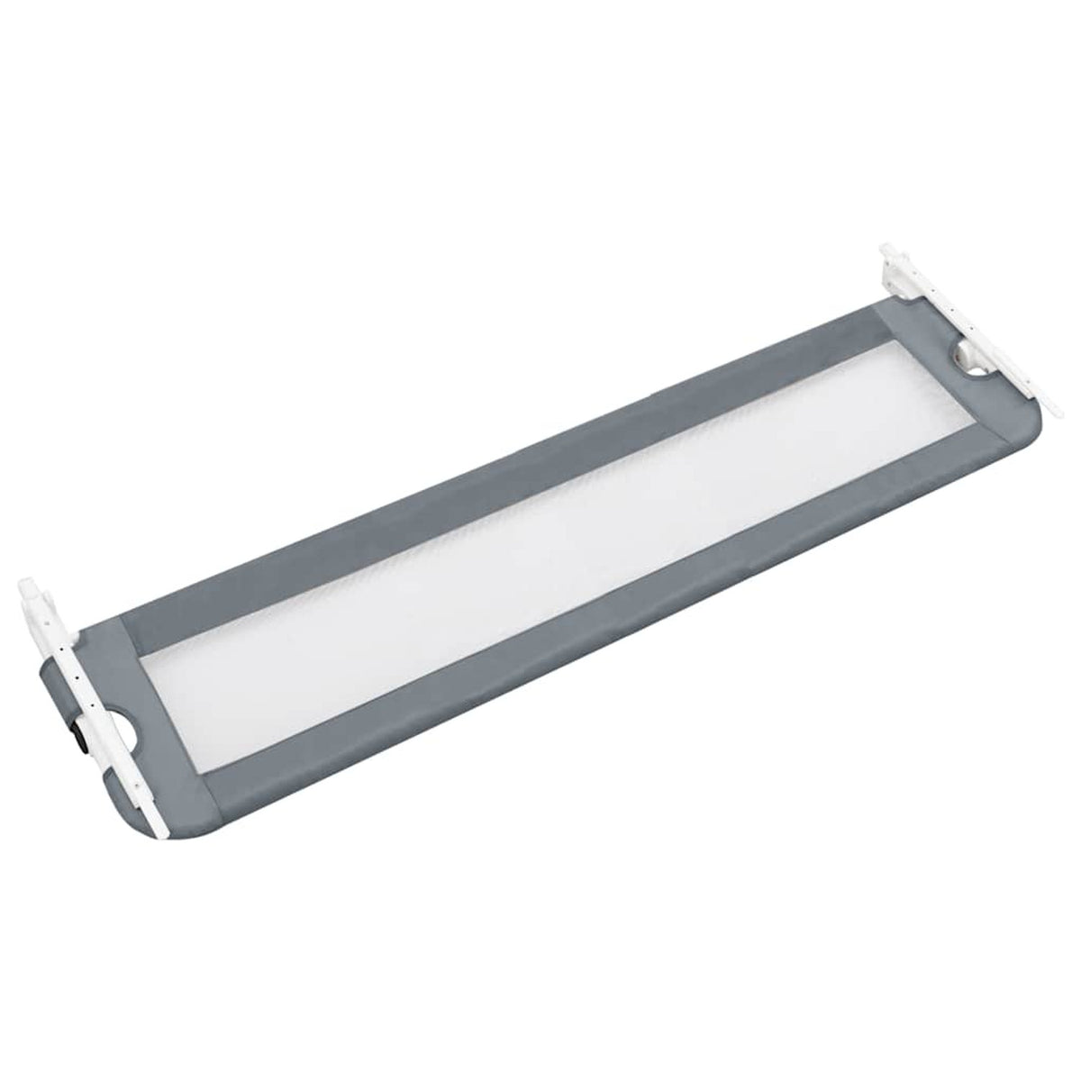Toddler Safety Bed Rail Polyester Grey 120 x 40.5 x 42 cm Child Bed Guard 5x42cm