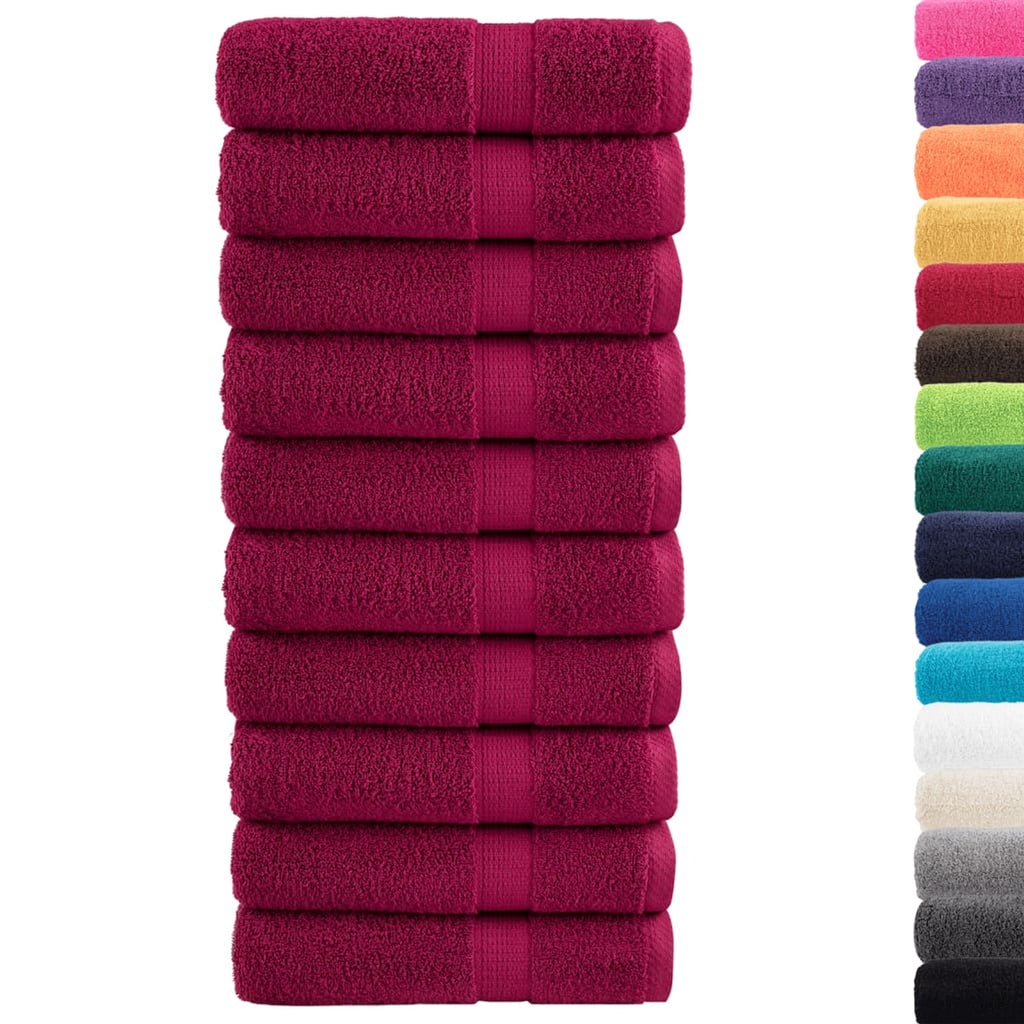 Towel Cotton Bordeaux 150 x 100 cm Bathroom Bath Linen Home Towels Variant 2