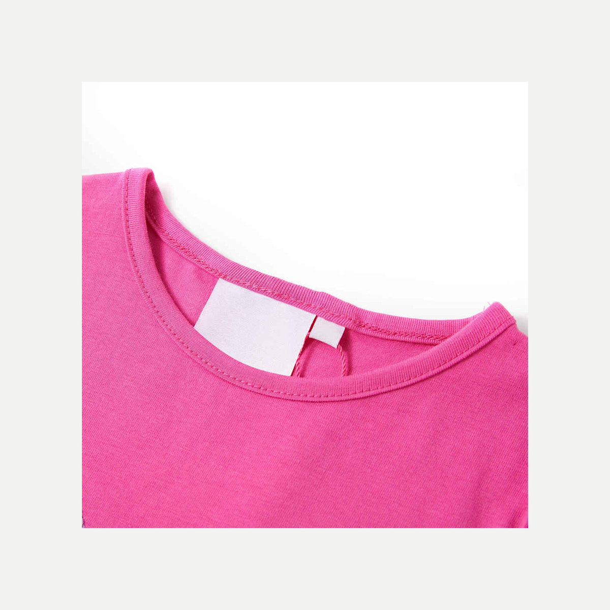 Kids T-Shirt Cotton Dark Pink 104 Children's Top Kids Clothing Kids Wear Cap