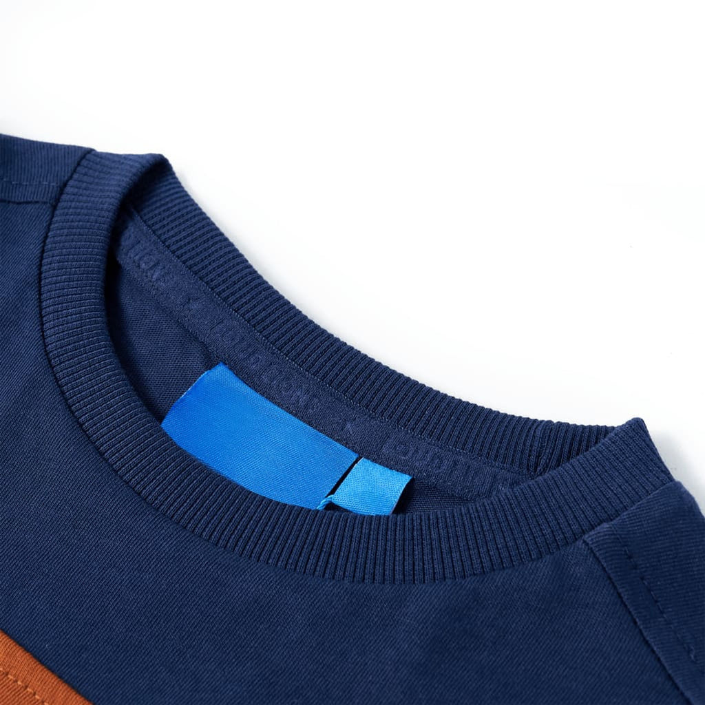 Kids T-Shirt Cotton Navy Blue 116 Children's Top Kids Clothing Kids Variant 2