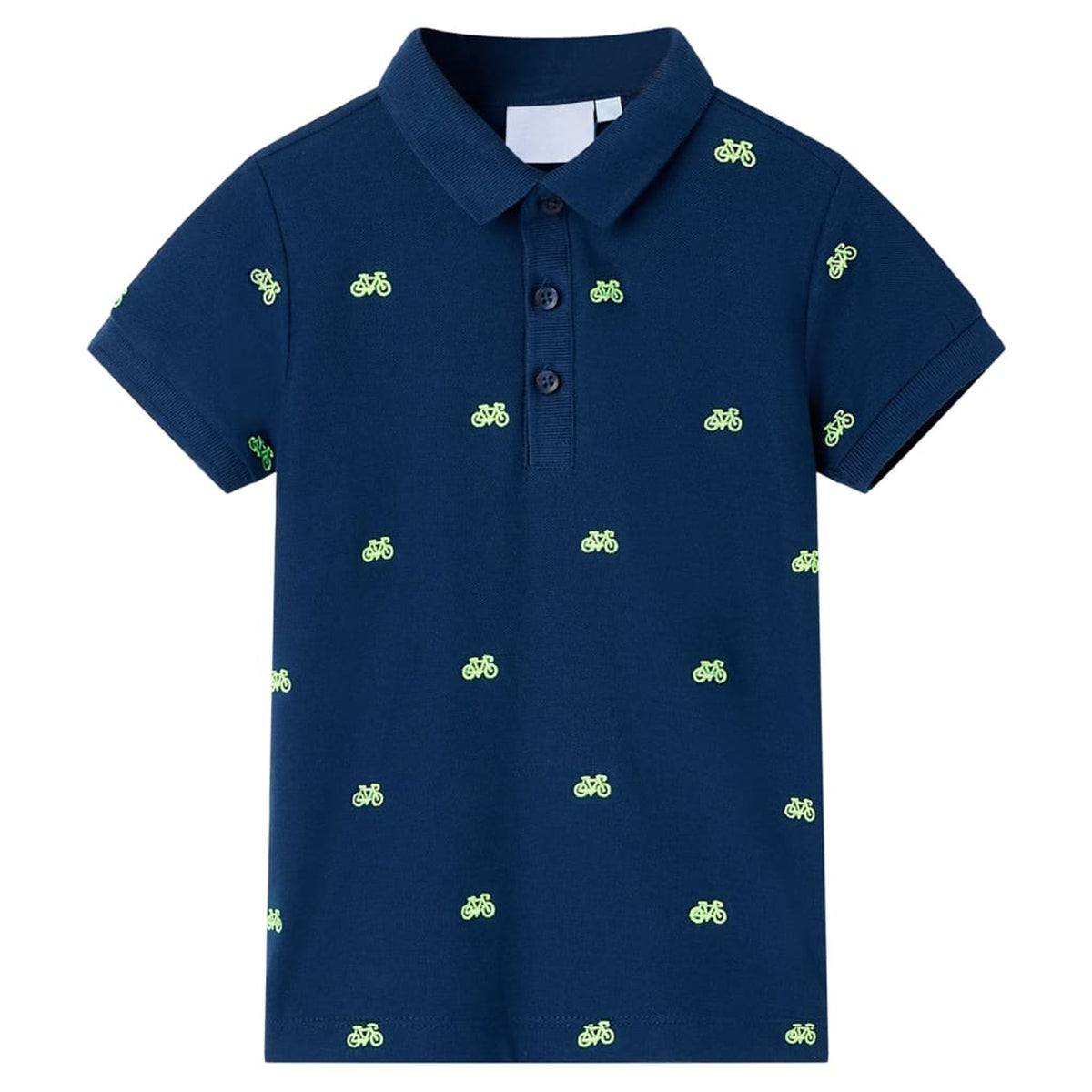 Kids'Polo Shirt Cotton Navy 128 Kids Clothing Children's Wear Kids' Tops 128