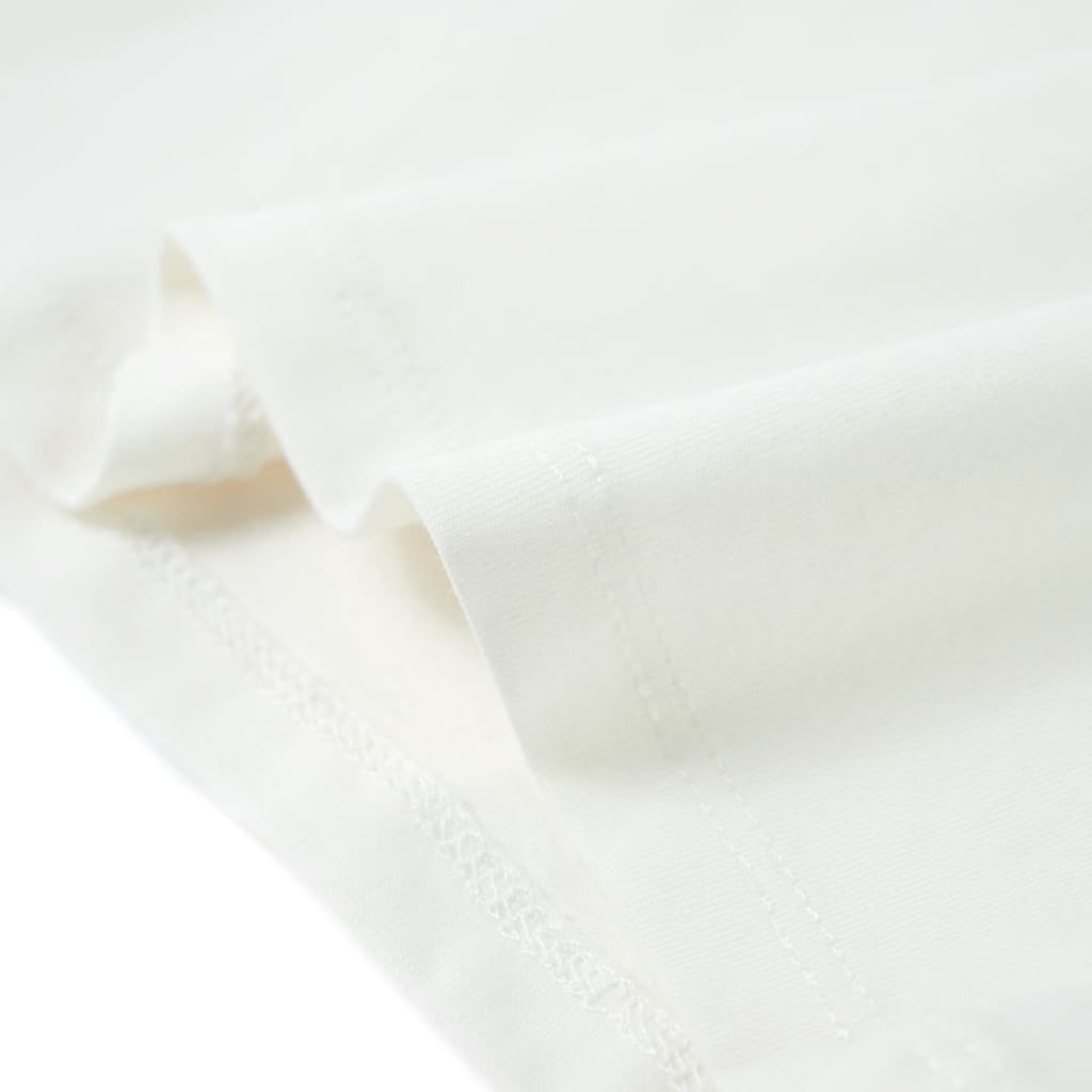 Kids T-Shirt Cotton White 116 Children's Top Kids Clothing Kids Wear Kids'