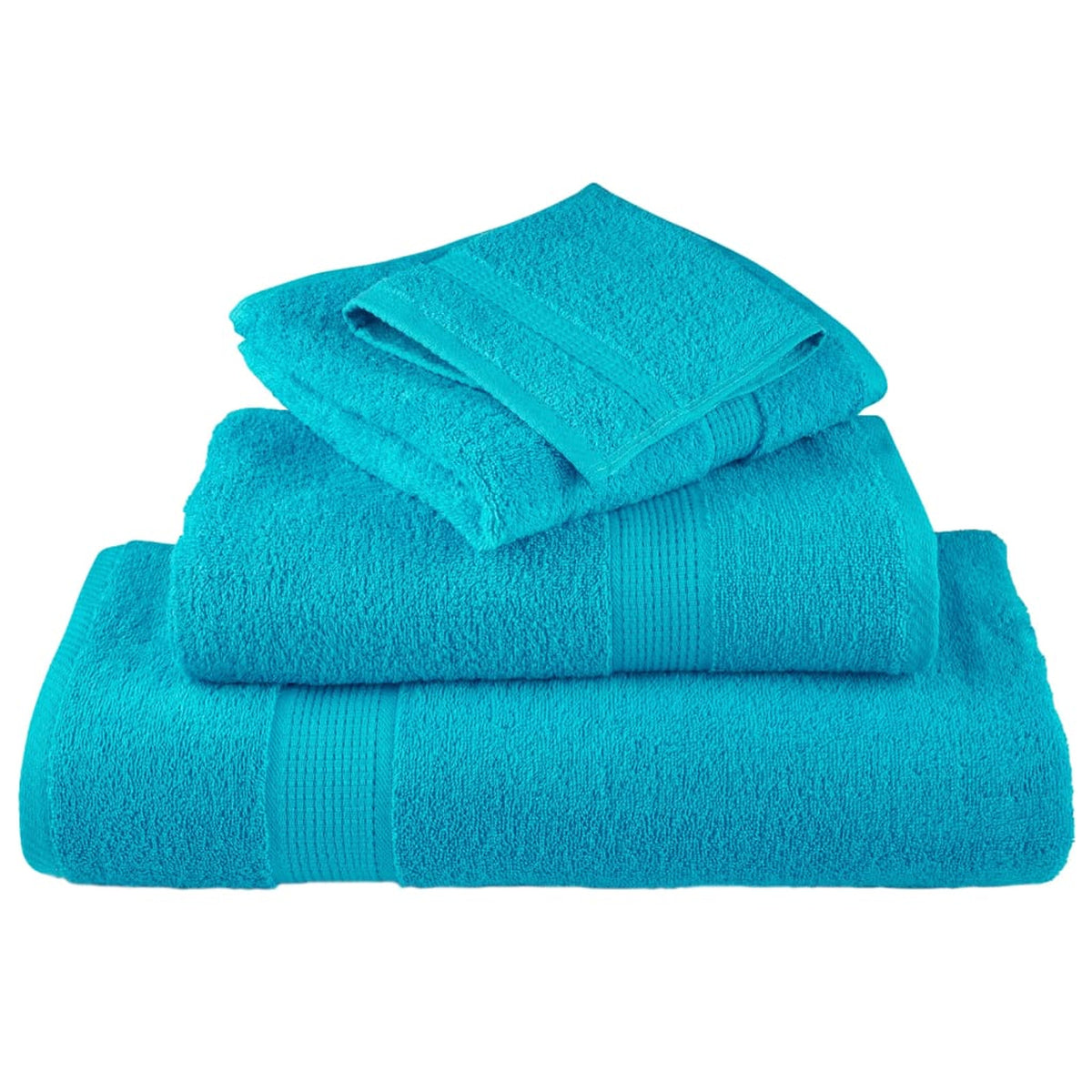 Towel Cotton Turquoise 200 x 80 cm Bathroom Bath Linen Home Towels 2 Variant 2