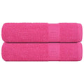 Towel Cotton Pink 150 x 100 cm Bathroom Bath Linen Home Towels 2 pcs 150x100cm