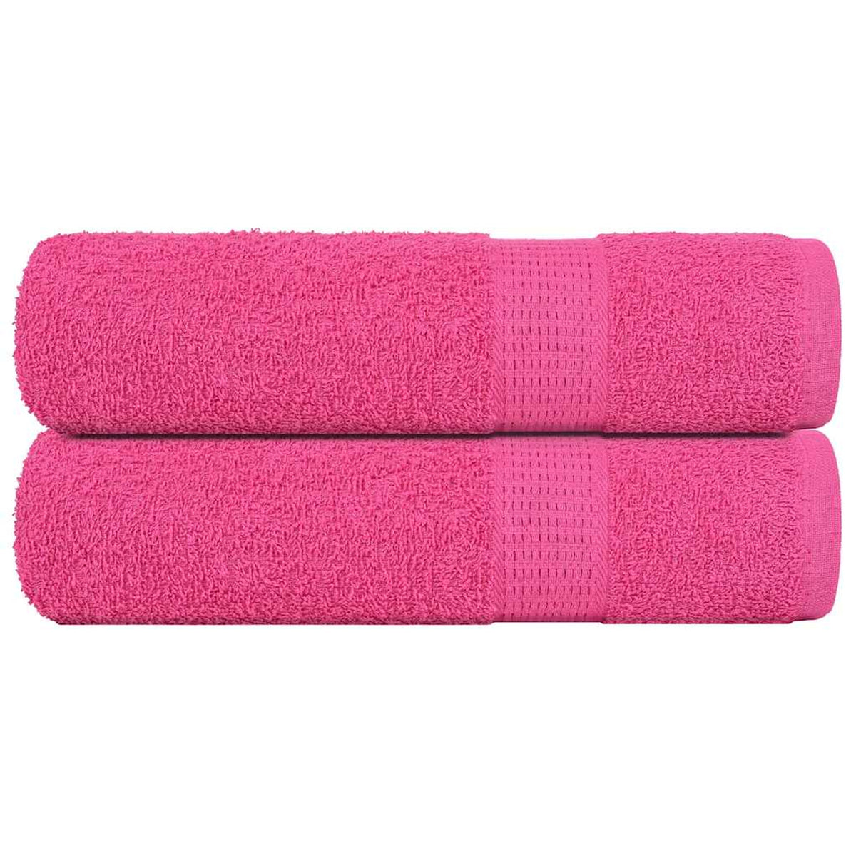 Towel Cotton Pink 150 x 100 cm Bathroom Bath Linen Home Towels 2 pcs 150x100cm