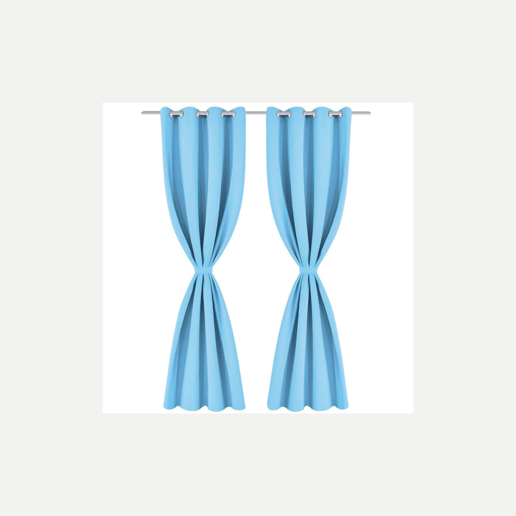 Blackout Curtain Turquoise 270 x 245 cm Window Dressing Home Furnishings