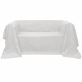 Micro-Suede Couch Slipcover Cream 350 x 270 cm Slipcovers 350x270cm