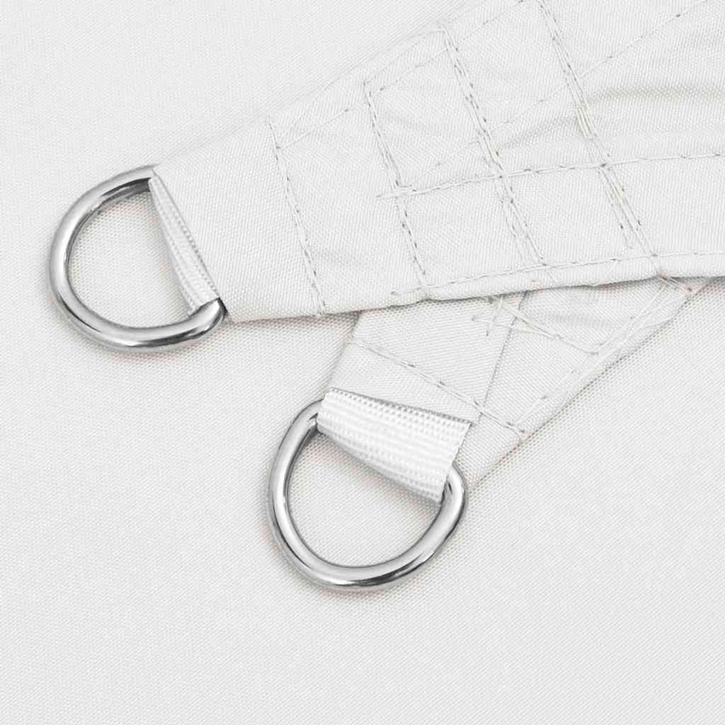 Sunshade Sail Oxford Fabric White Water Resistant UV Resistant 300 x 300 cm