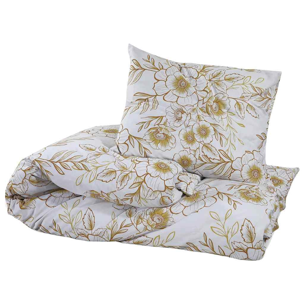 Duvet Cover Cotton White 240 x 220 cm Bedding Bed Linen Bedroom Variant 2