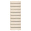 Towel Cotton Cream 30 x 30 cm Bathroom Bath Linen Home Towels 10 pcs Wash