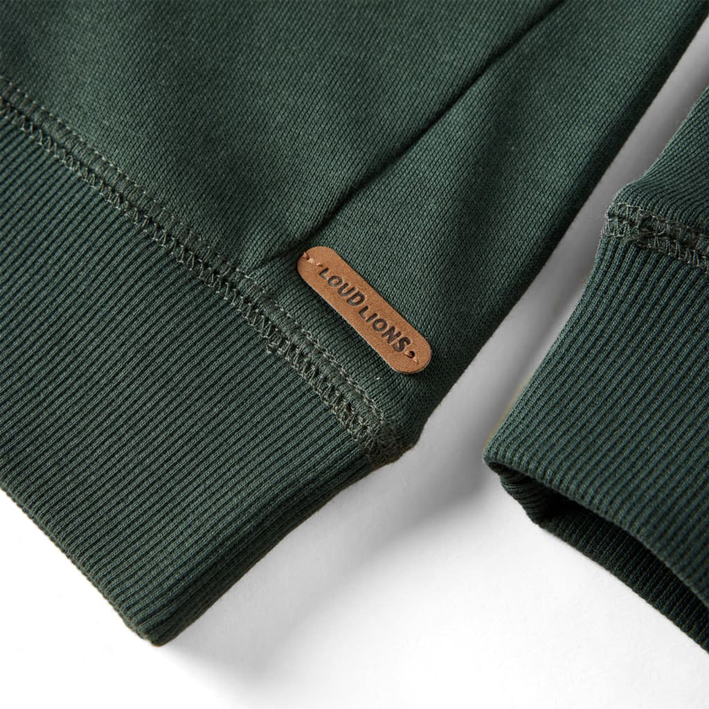 Sweatshirt Cotton Dark Green 92 Kids Clothing Children's Top Kids Variant 4