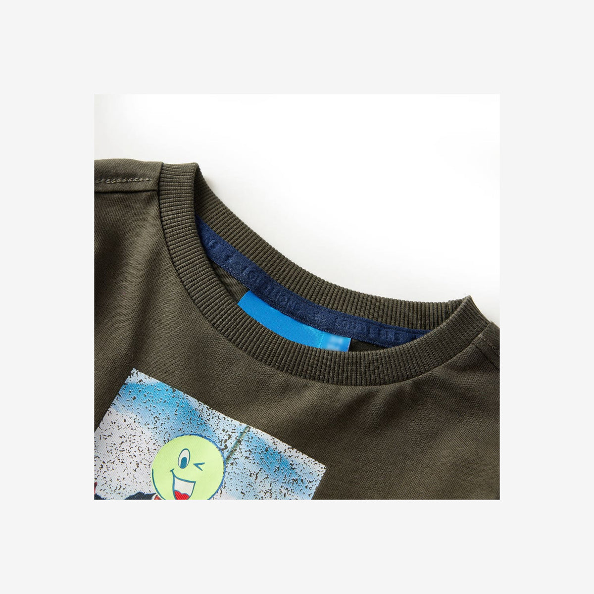 Kids T-Shirt Cotton Khaki 128 Children's Top Kids Clothing Kids Wear Variant 4