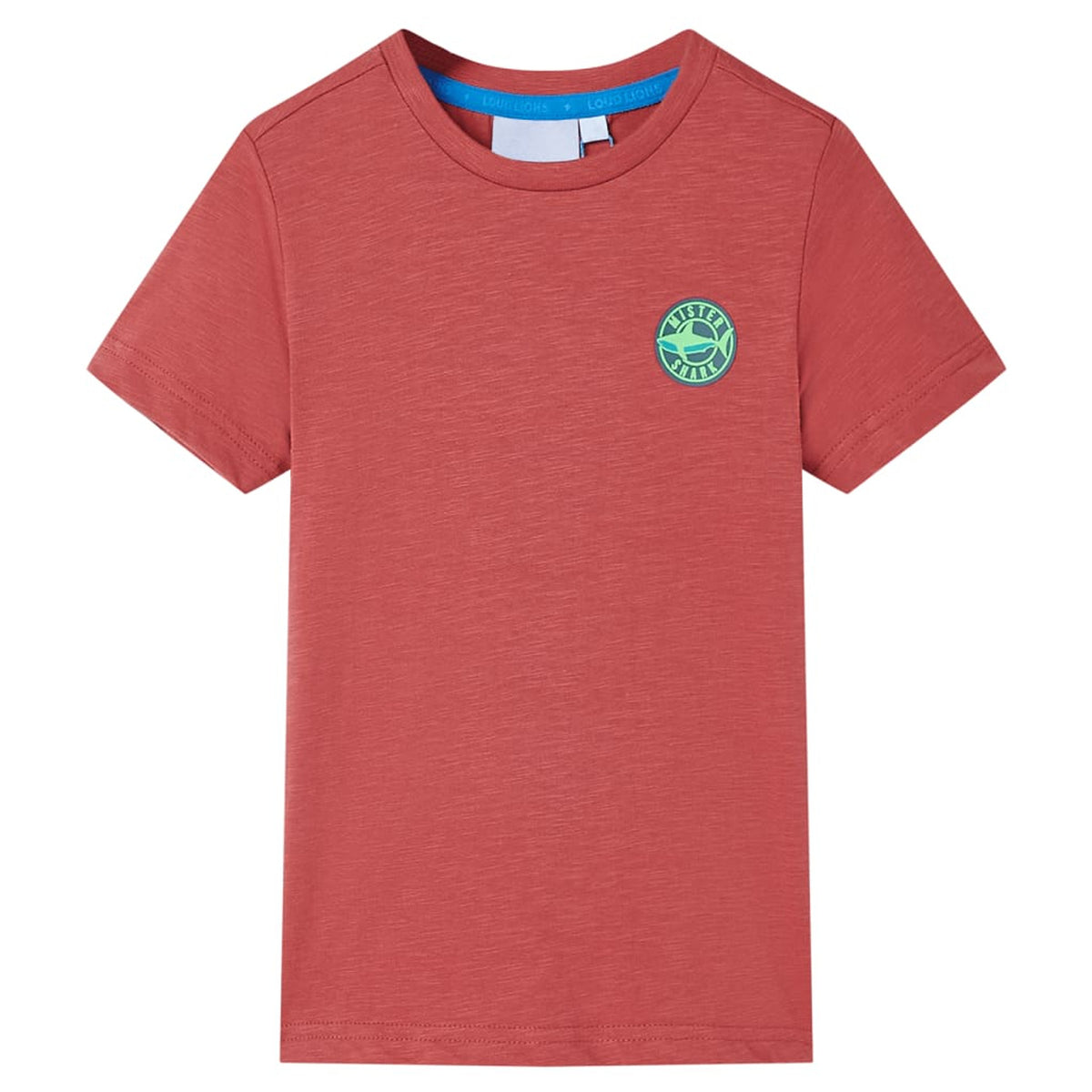 Kids T-Shirt Cotton Paprika 128 Children's Top Kids Clothing Kids Wear 128